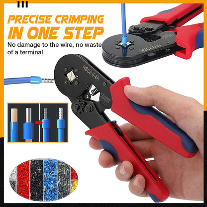 🔥 Limited-Time Sale⏰Multifunctional Cold Pressing Electrician Crimping Pliers Set