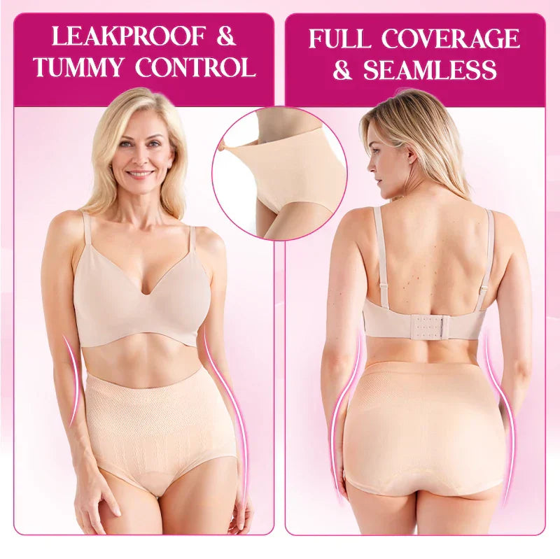 💥Hot Sale 70% OFF💞Leakproof High-Waist Tummy-Control Butt-Lifting Panties