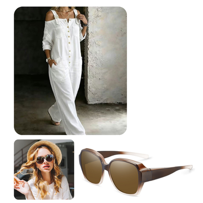 🔥Limited-time offer-Loose Fit Wide-Leg Overall Jumpsuit with Pockets
