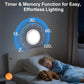 Magnetic Motion Sensor Ceiling Light with Remote