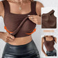⏳Time-Limited Special⏰Women’s U-Neck Thermal Tank with Built-In Bra – Warm, Supportive & Braless Comfort ❄️❤️