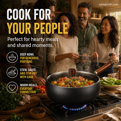 🔥Hot Sale 50% OFF🔥 Unenameled Artisan Cast Iron Casserole Pot, Pre-Seasoned Cast Iron Dutch Oven for Stovetop, Grill & Oven Cooking
