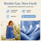 Women's Faux Two-Piece Denim Print Dress