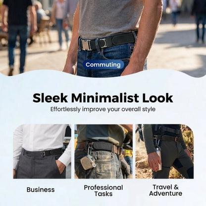 👖✨ No-Buckle Elastic Belt for Men & Women – Adjustable, Stretchable & Invisible Fit