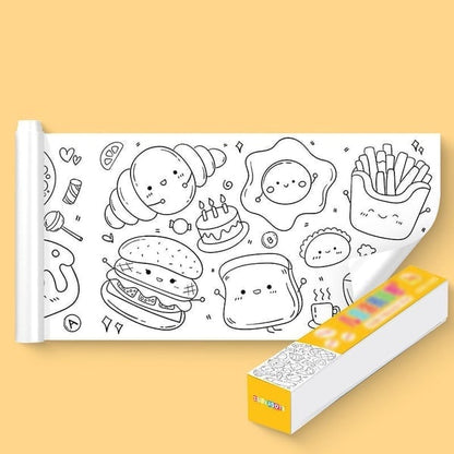 🥳2026 HOT SALE🎁Children's Fun and Educational Drawing Roll