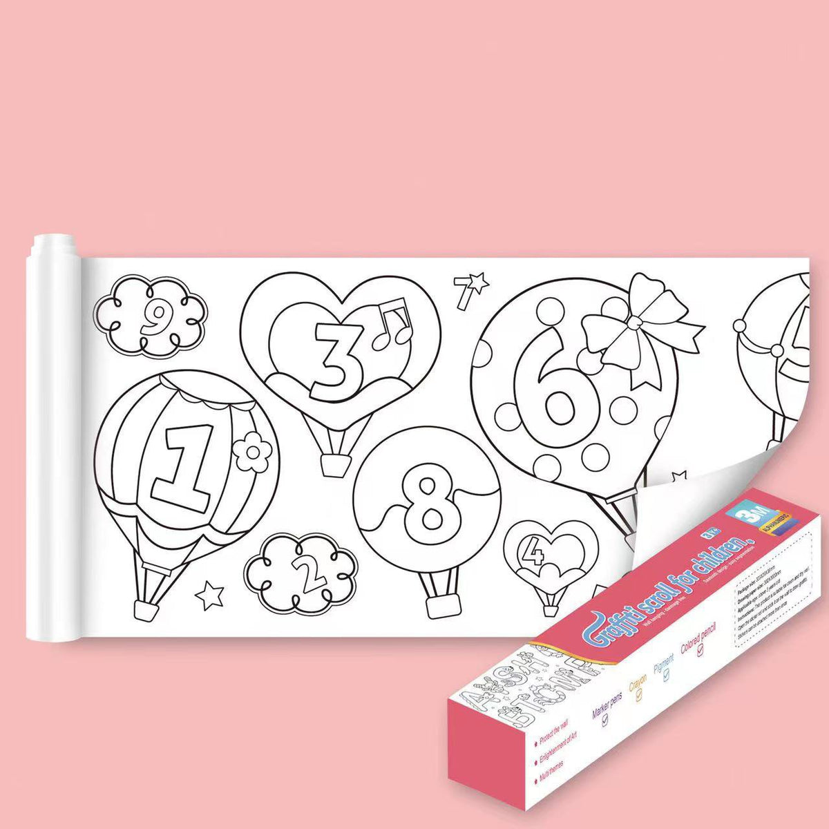 🥳2026 HOT SALE🎁Children's Fun and Educational Drawing Roll