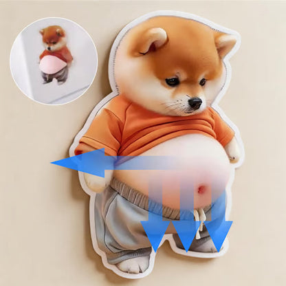 💞50K+ SOLD! 🔥🔥50% OFF!🎁🎁3D Cute Shiba Inu Self-Adhesive Door Stopper & Stress Ball