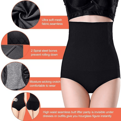 🔥Buy 2 Save $5🔥High Waist Tummy Control Shapewear Panties