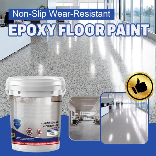 High-Gloss Marble Effect Epoxy Floor Coating