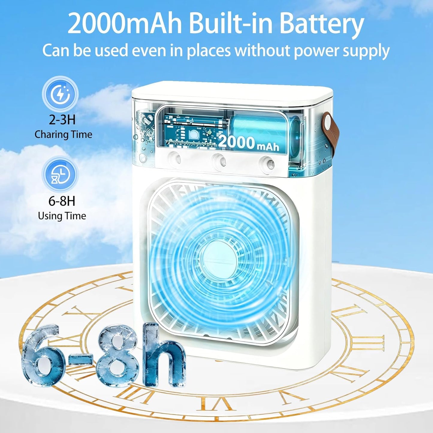 ❄️Multifunctional portable air conditioner