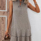 👗 LIMITED-TIME 50% OFF! ✨ Women's Geometric Print Bow Dress – Abstract Art, Decorative Bow, Flattering Fit 💃