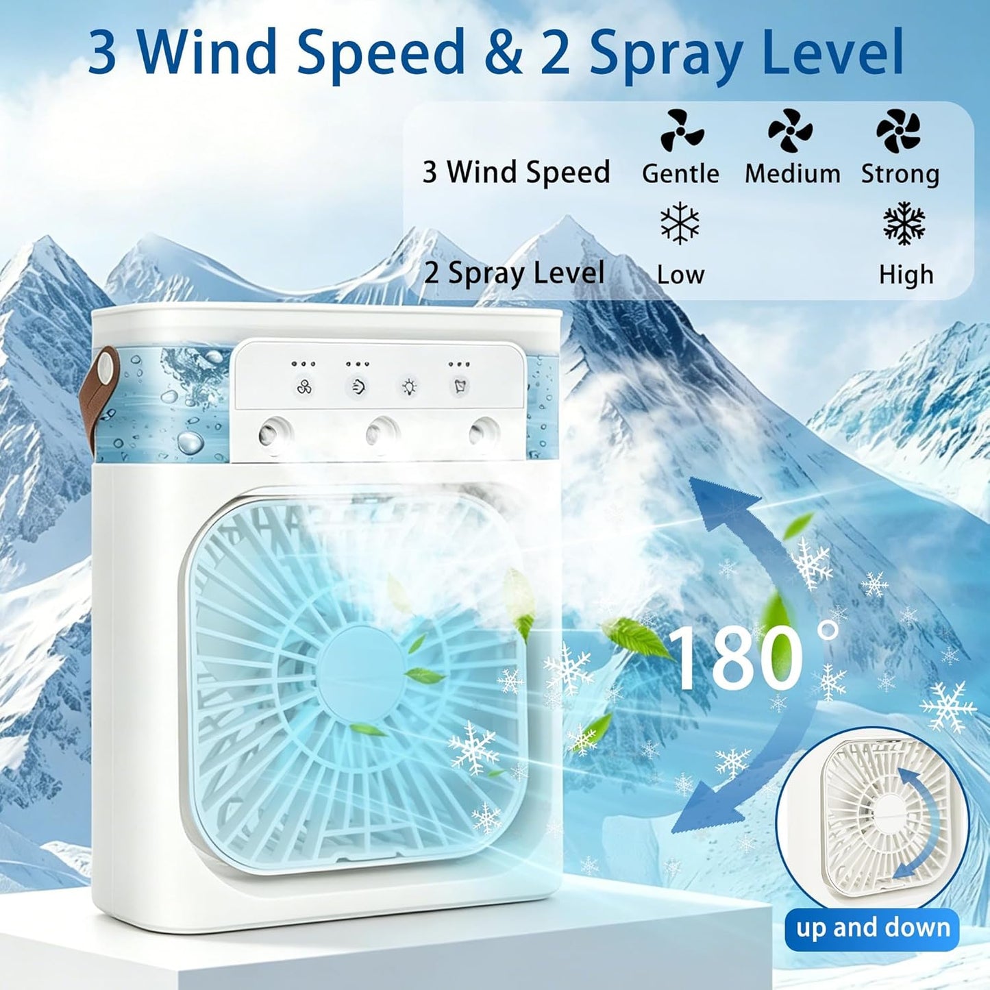 ❄️Multifunctional portable air conditioner
