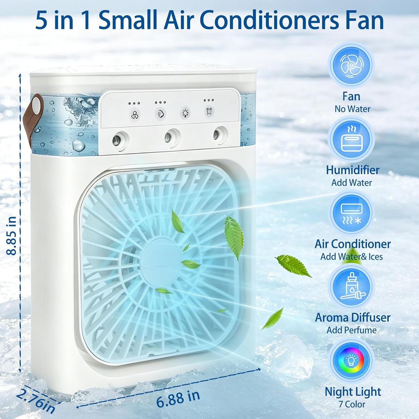 ❄️Multifunctional portable air conditioner