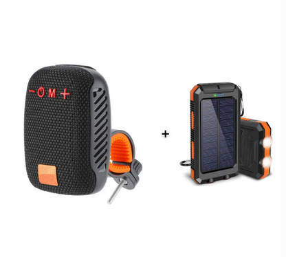 🚴‍♂️🎵 Waterproof Bike Bluetooth Speaker – IPX5, TWS stereo, hands‑free calls. Secure mount, 70m range. Ride with beats! 🔊✨