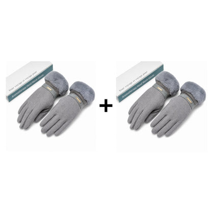 🌸Hot Sale 50% OFF💖Women's Winter Thermal Touchscreen Gloves Windproof Warm Gloves for Outdoor Cycling and Driving