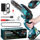 🔥Limited Time Promotion 50% OFF🔥6-inch Cordless Mini Chainsaw with 2 Batteries