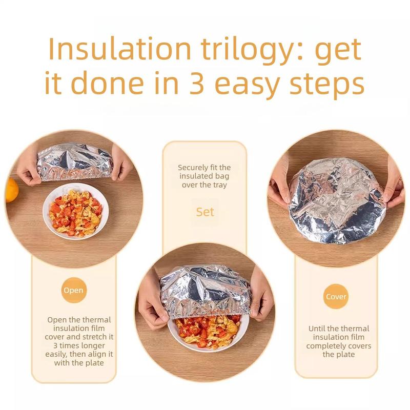 💝LAST DAY SALE 50% OFF!!💞50K+ SOLD!✨ Aluminum Foil Heat-retaining Cover