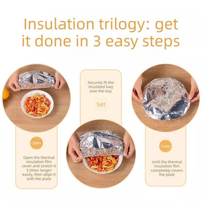 💝LAST DAY SALE 50% OFF!!💞50K+ SOLD!✨ Aluminum Foil Heat-retaining Cover
