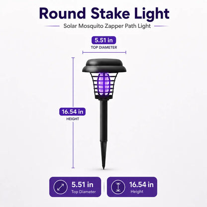 ✨Summer Limited-Time Offer & Limited-Time 50% Off✨🚫🦟Solar Mosquito Zapper Lamp Stake