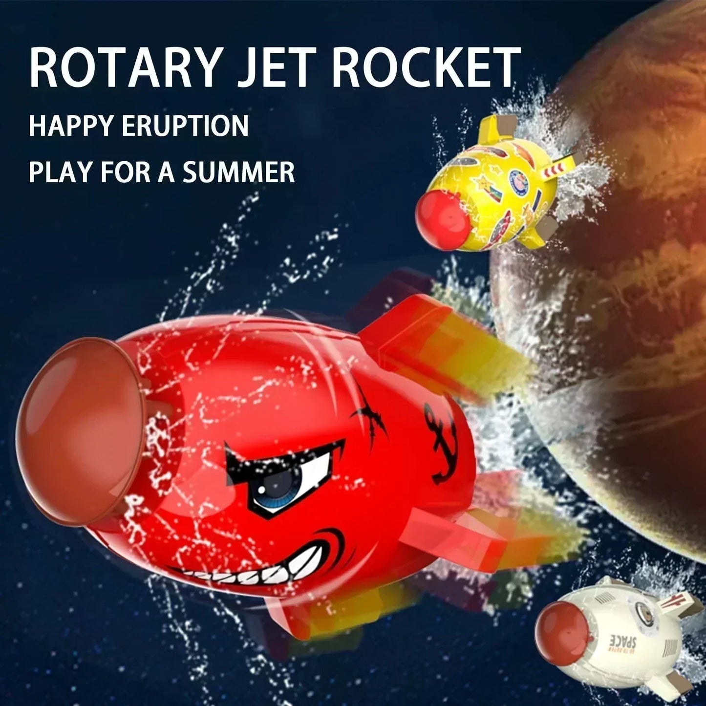 🎁2026 Hottest Rocket Sprinkler – Ultimate Summer Water Toy for Kids!