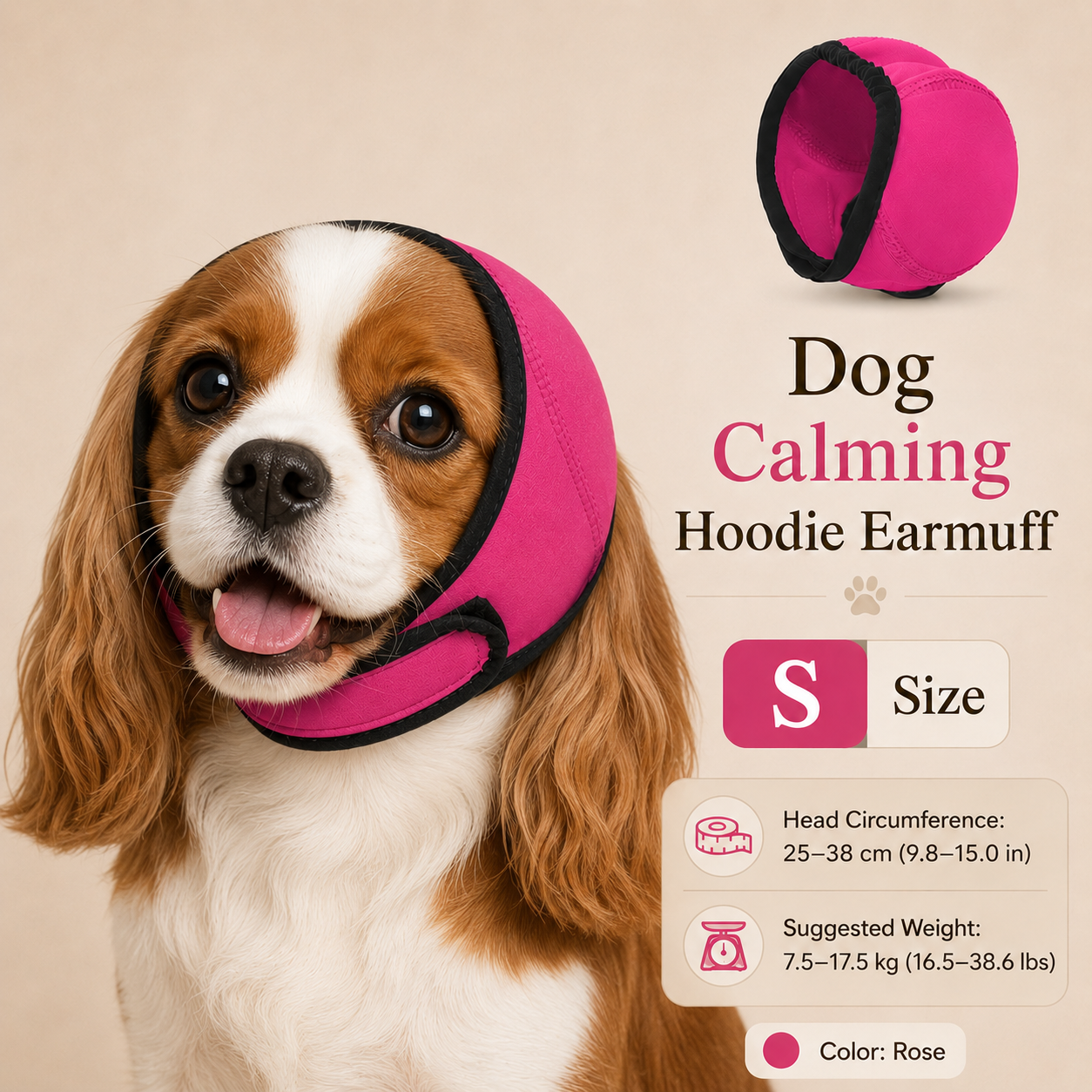 Waterproof Dog Calming Hoodie