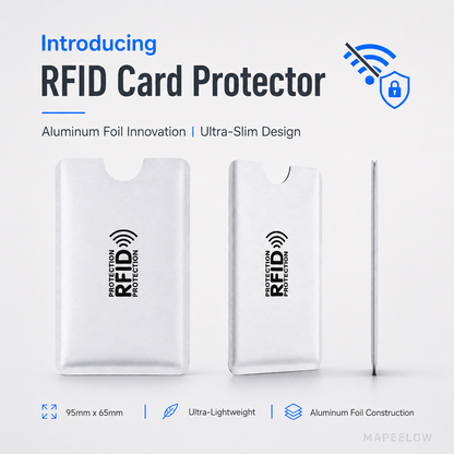 💳RFID Blocking Credit Card Cases– Slim Anti-Theft Wallet Protection 🔒