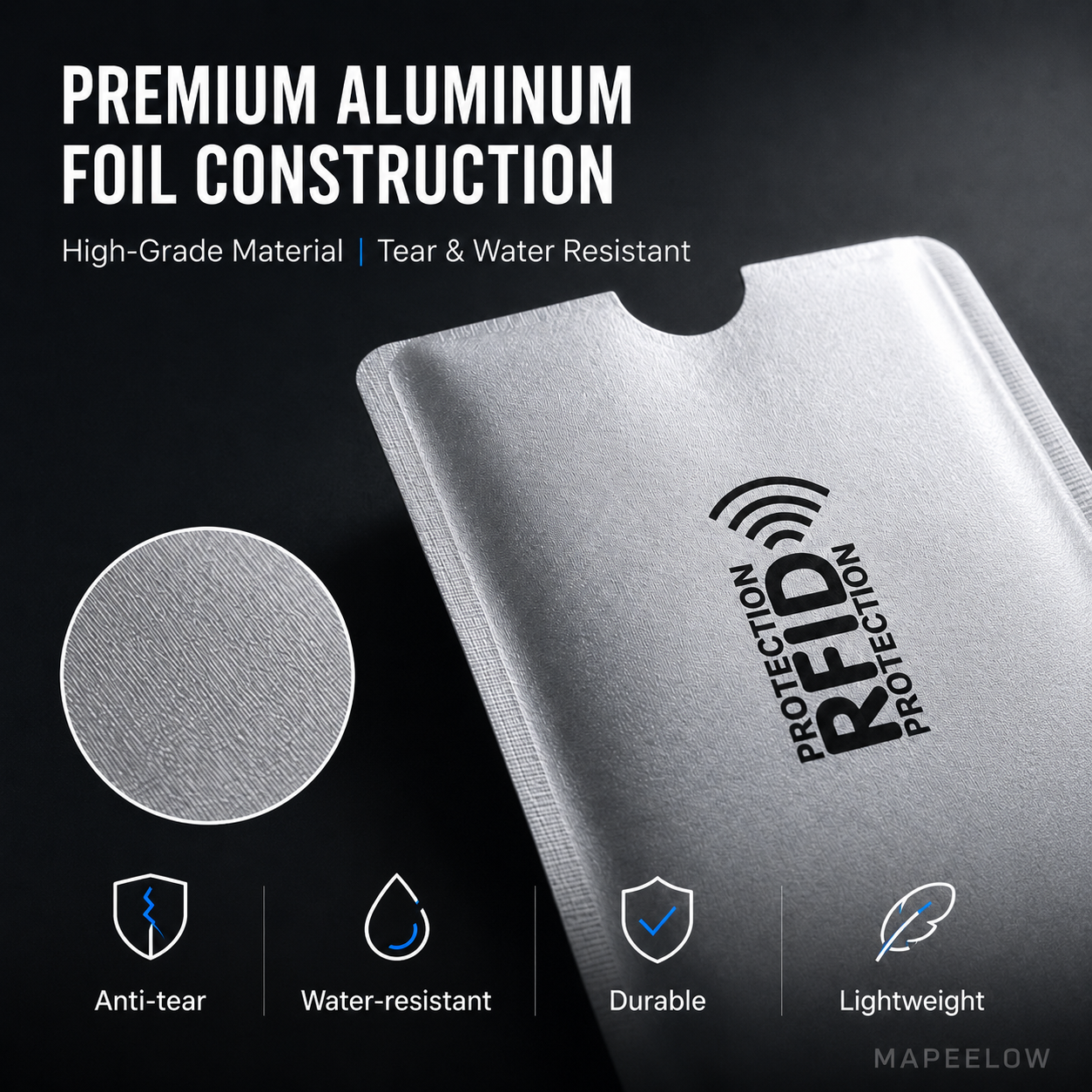 💳RFID Blocking Credit Card Cases– Slim Anti-Theft Wallet Protection 🔒