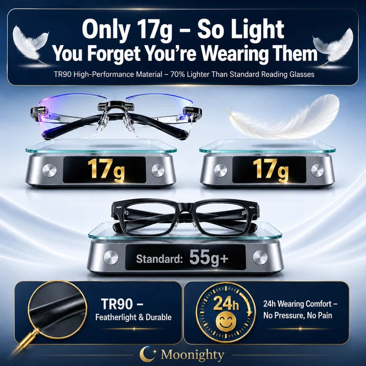 👓 Crystal Clear Reading Glasses – Lightweight Frameless Design with Premium Diamond-Cut Finish ✨