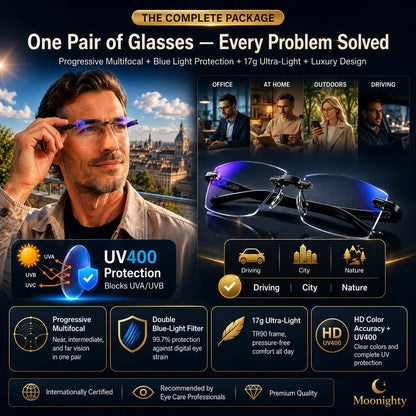 👓 Crystal Clear Reading Glasses – Lightweight Frameless Design with Premium Diamond-Cut Finish ✨