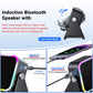💎 49% OFF 5-IN-1 WIRELESS SPEAKER STAND! 💎 Induction Audio, Phone Holder & Ambient Light