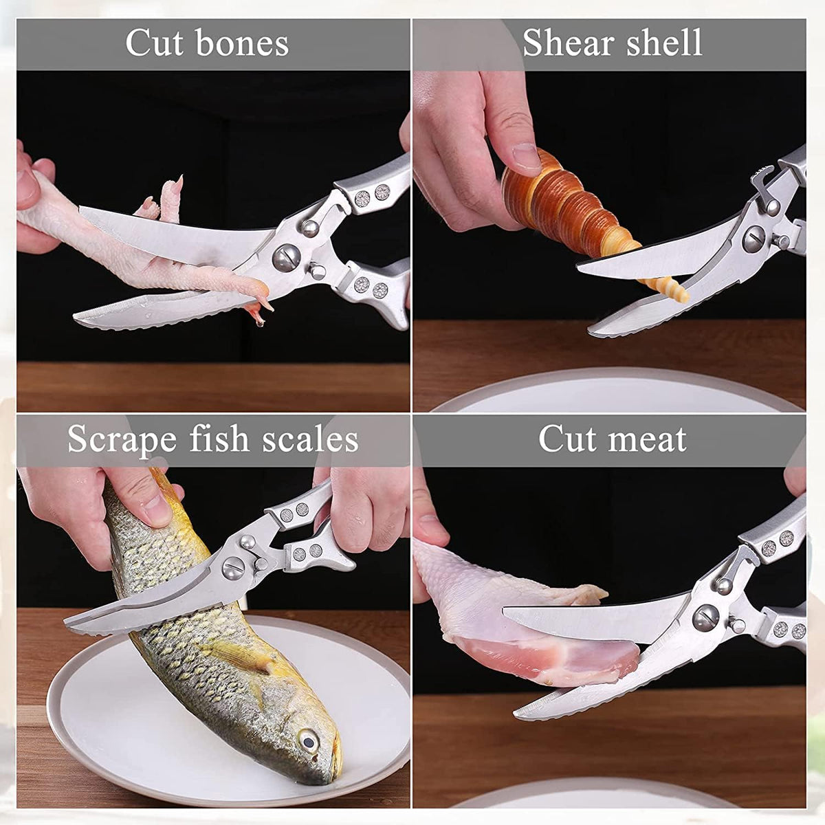 ⏰🔥LIMITED TIME 50% OFF!Kitchen Chicken Bone Cutting Scissor✨