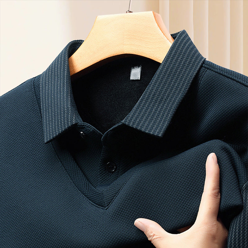 🎁 Hot Sale 50% OFF 🔥Striped Lapel Fake Two-Piece Shirt