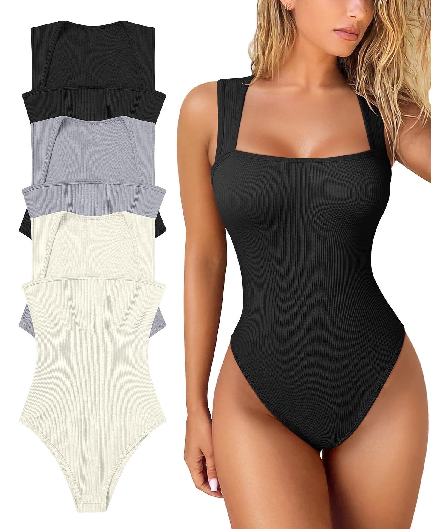🎉Sleeveless Tummy Control Tank Tops Bodysuits