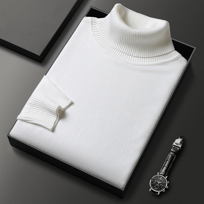 🔥HOT SALE-50% OFF ✨Men's Solid Color Premium Turtleneck Sweater