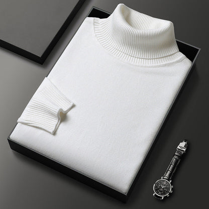 🔥HOT SALE-50% OFF ✨Men's Solid Color Premium Turtleneck Sweater