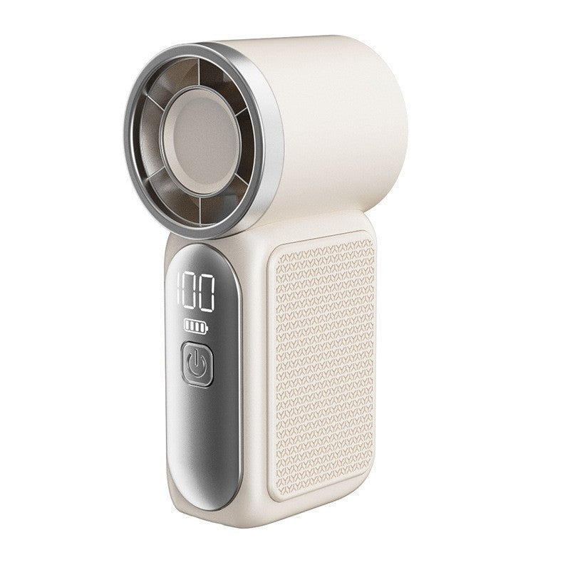 🥳2026 HOT SALE🥳💨❄️ 50% OFF! Turbo Handheld Fan – 16900 RPM, 6 speeds, LED display.  🌬️✨