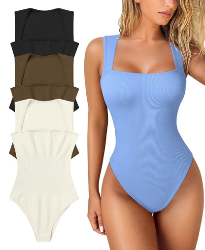 🎉Sleeveless Tummy Control Tank Tops Bodysuits