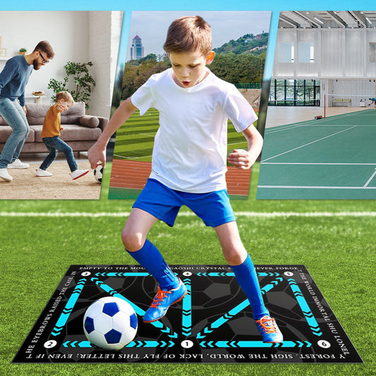 ⚽ 50% OFF NOW! 🔥 Non-Slip Football Training Mat - Durable & Portable, Perfect for Footwork Drills Anywhere ✨
