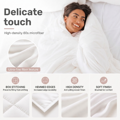 ☁️ 50% OFF NOW! 🛏️ Ultra-Soft Luxury Hotel Style Comforter – Cloud-Like Weightlessness, Breathable Fluffiness & All-Season Comfort ✨