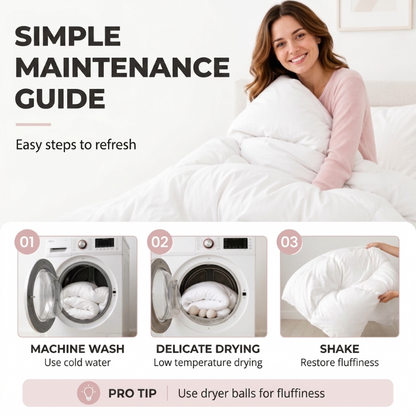☁️ 50% OFF NOW! 🛏️ Ultra-Soft Luxury Hotel Style Comforter – Cloud-Like Weightlessness, Breathable Fluffiness & All-Season Comfort ✨