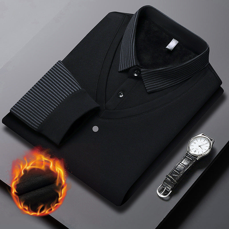 🎁 Hot Sale 50% OFF 🔥Striped Lapel Fake Two-Piece Shirt
