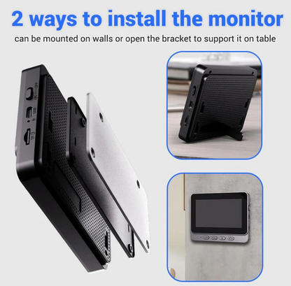 🚪 60% OFF NOW ! 📹 Wireless Doorbell Camera – 1080P, 170° Angle, 4.3-inch Screen, IPX65 Waterproof & Night Vision ✨
