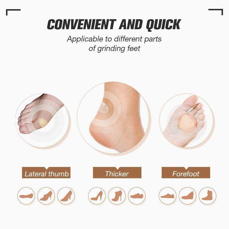 20 PCS Invisible Anti-wear Foot Sticker
