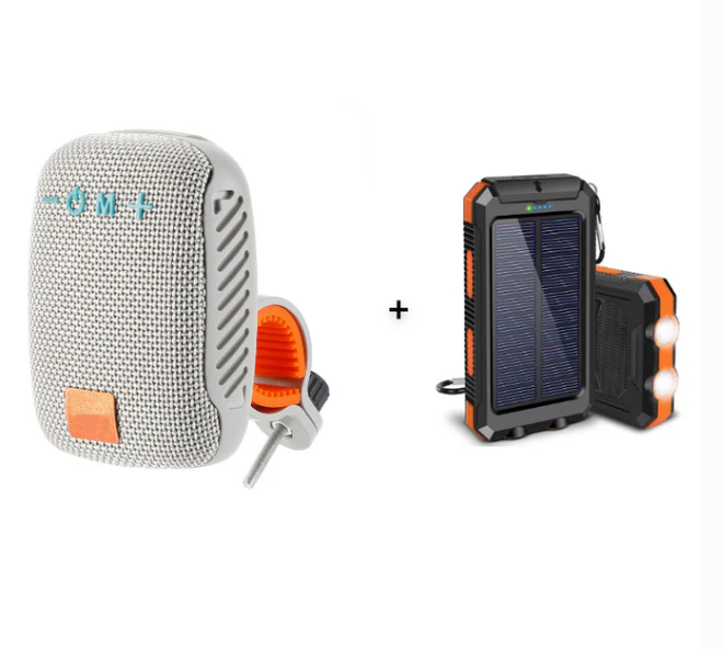 🚴‍♂️🎵 Waterproof Bike Bluetooth Speaker – IPX5, TWS stereo, hands‑free calls. Secure mount, 70m range. Ride with beats! 🔊✨