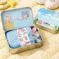 🔥 50% OFF! 🎁 Bunny Mummy & Baby Plush Pocket Tin – Handmade Easter Collectible with Cozy Blanket (Pink/Blue Ears) 🐇🎁