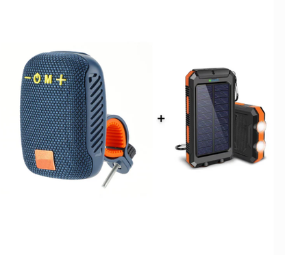 🚴‍♂️🎵 Waterproof Bike Bluetooth Speaker – IPX5, TWS stereo, hands‑free calls. Secure mount, 70m range. Ride with beats! 🔊✨