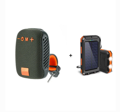 🚴‍♂️🎵 Waterproof Bike Bluetooth Speaker – IPX5, TWS stereo, hands‑free calls. Secure mount, 70m range. Ride with beats! 🔊✨