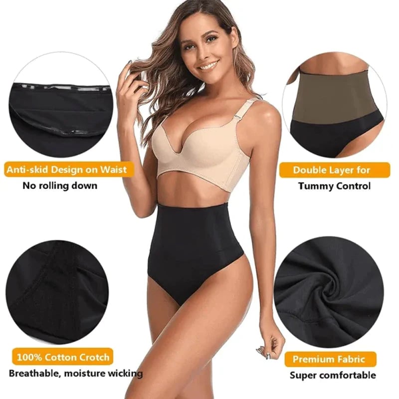🔥Buy 2 Save $5🔥High Waist Tummy Control Shapewear Panties