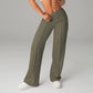 🥳2026 HOT SALE🥳💞50K+ SOLD!☕🧘‍♀️Women's High Waist Wide Leg Pants – Soft stretch fabric, gentle tummy control! Flattering fit for every shape. Easy pull-on, no tricky buttons. Your everyday essential🧵🦵
