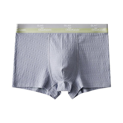 🎉Bubble Cotton Men's Boxer Briefs Antibacterial Breathable Sweat Absorbent